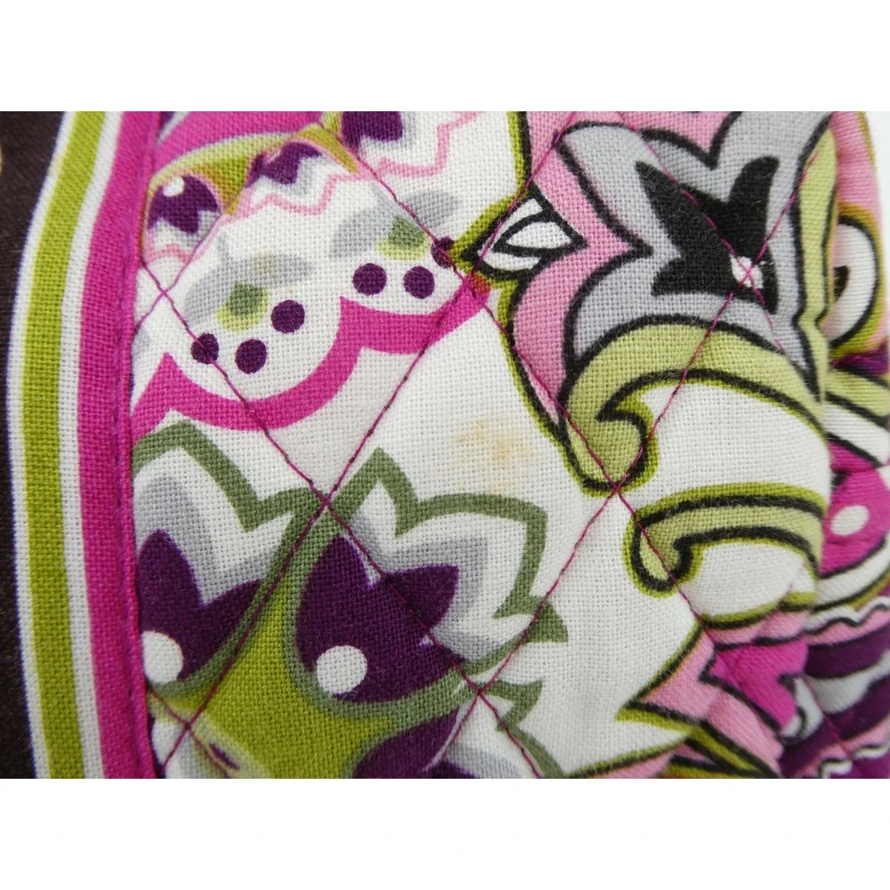 Vera Bradley Very Berry Paisley Medium Cosmetic Case